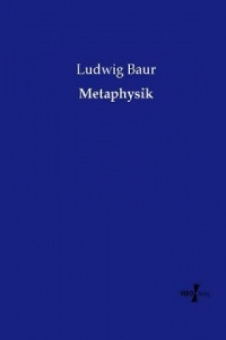 Książka Metaphysik Ludwig Baur