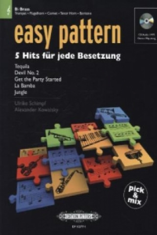 Book easy pattern - Bb Brass, m. Audio-CD Ulrike Schimpf