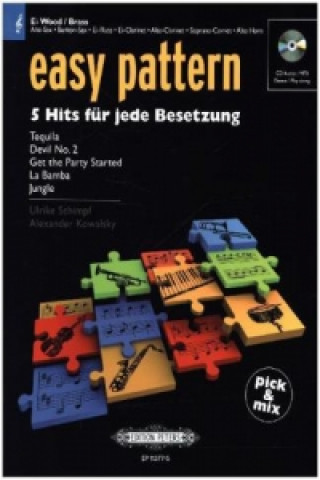 Carte easy pattern - Eb Wood/Brass, m. Audio-CD Ulrike Schimpf