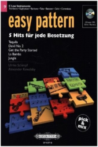 Книга easy pattern - C Low Instruments, m. Audio-CD Ulrike Schimpf