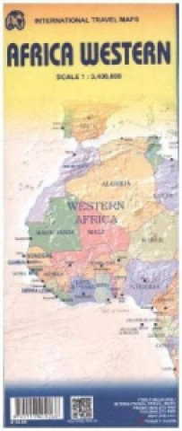 Tiskovina International Travel Map ITM Africa Western 