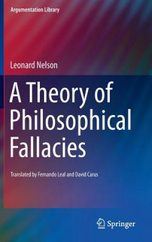 Kniha Theory of Philosophical Fallacies Leonard Nelson