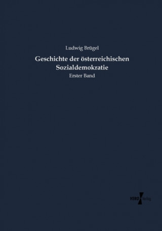 Książka Geschichte der oesterreichischen Sozialdemokratie Ludwig Brugel