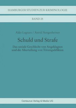 Kniha Schuld Und Strafe Astrid Aengenheister