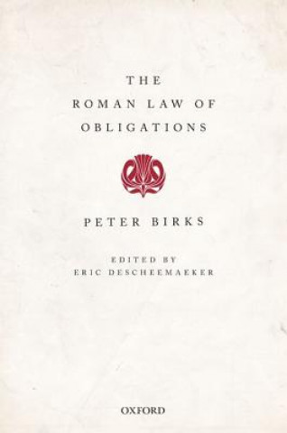 Book Roman Law of Obligations Peter Birks