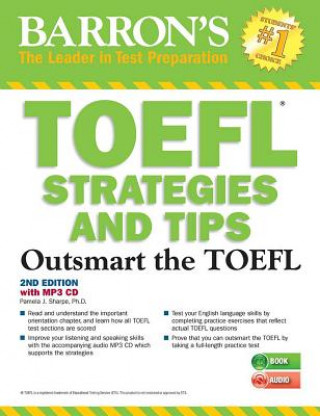 Carte TOEFL Strategies and Tips with MP3 CDs Pam Sharpe