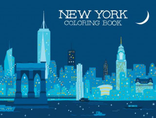 Книга New York Coloring Book Min Heo