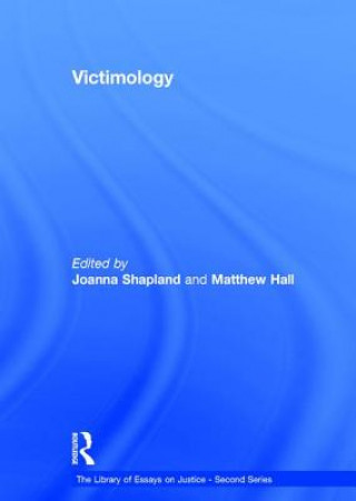 Kniha Victimology Joanna Shapland