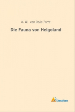 Carte Die Fauna von Helgoland K. W. von Dalla Torre