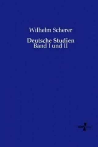 Carte Deutsche Studien Wilhelm Scherer