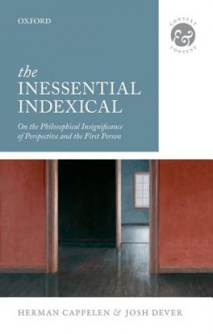 Könyv Inessential Indexical Herman Cappelen