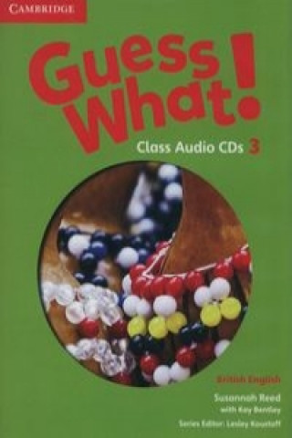 Hanganyagok Guess What! Level 3 Class Audio CDs (2) British English Susannah Reed