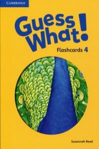 Tiskovina Guess What! Level 4 Flashcards (88) British English Susannah Reed
