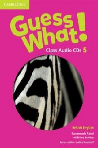 Audio Guess What! Level 5 Class Audio CDs (3) British English Susannah Reed