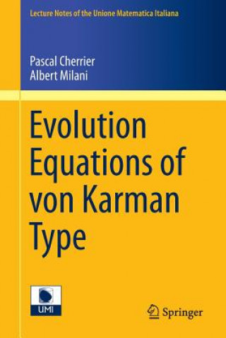 Könyv Evolution Equations of von Karman Type Pascal Cherrier