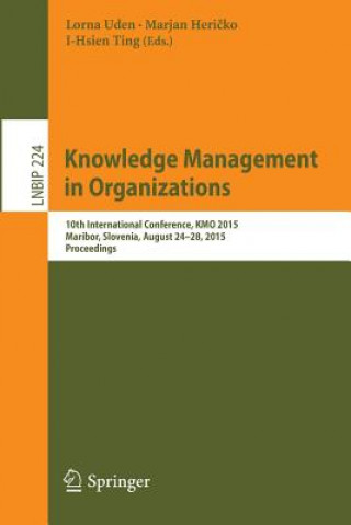 Könyv Knowledge Management in Organizations Lorna Uden