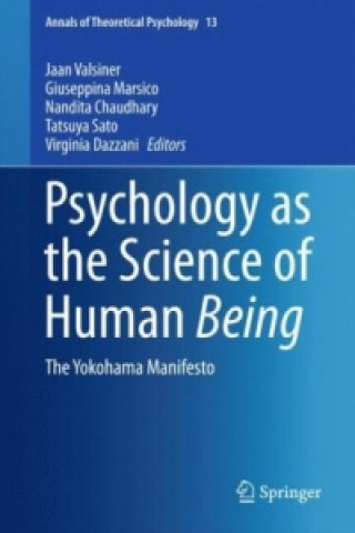 Kniha Psychology as the Science of Human Being Jaan Valsiner