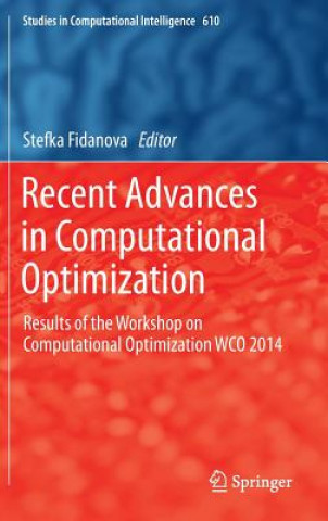 Kniha Recent Advances in Computational Optimization Stefka Fidanova