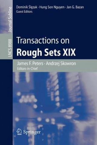 Kniha Transactions on Rough Sets XIX James F. Peters