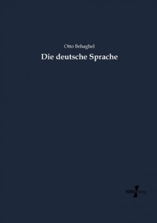 Kniha deutsche Sprache Otto Behaghel