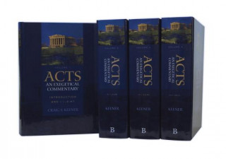 Livre Acts: An Exegetical Commentary Craig S Keener