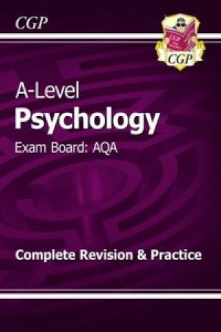 Könyv AS and A-Level Psychology: AQA Complete Revision & Practice with Online Edition CGP Books