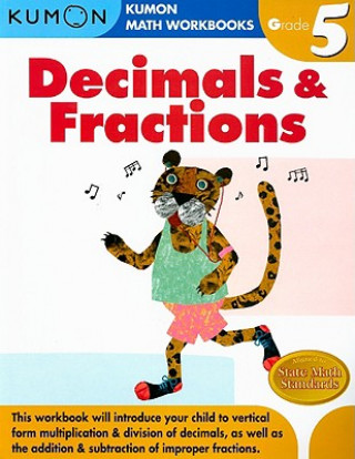 Kniha Grade 5 Decimals and Fractions Publishing Kumon