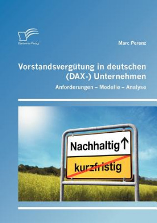 Książka Vorstandsvergutung in deutschen (DAX-) Unternehmen Marc Perenz