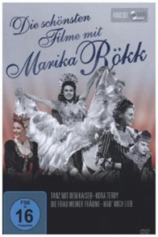 Filmek Die schönsten Filme von Marika Rökk, 4 DVDs Marika Rökk
