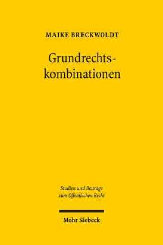 Książka Grundrechtskombinationen Maike Breckwoldt