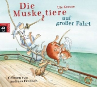 Audio Die Muskeltiere auf großer Fahrt, 3 Audio-CDs Ute Krause