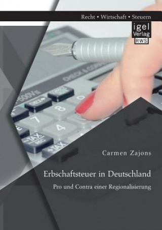 Könyv Erbschaftsteuer in Deutschland Carmen Zajons