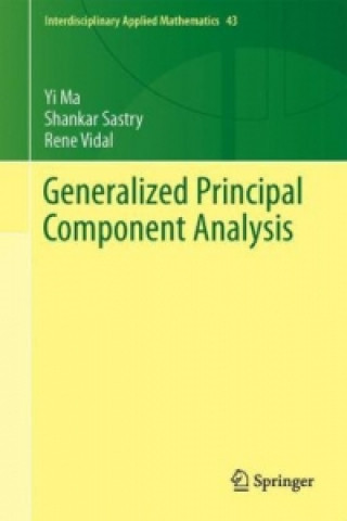 Livre Generalized Principal Component Analysis Yi Ma