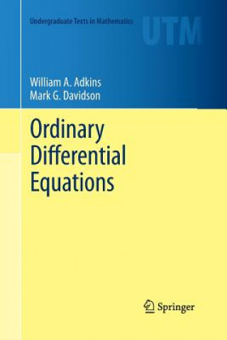 Carte Ordinary Differential Equations William A. Adkins
