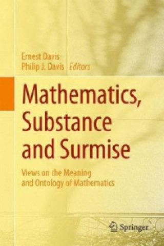 Книга Mathematics, Substance and Surmise Ernest Davis