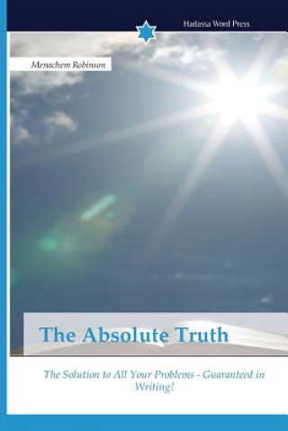 Книга Absolute Truth Robinson Menachem