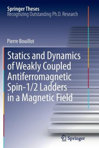 Könyv Statics and Dynamics of Weakly Coupled Antiferromagnetic Spin-1/2 Ladders in a Magnetic Field Pierre Bouillot