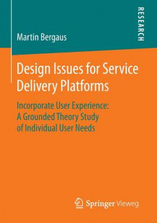 Könyv Design Issues for Service Delivery Platforms Martin Bergaus