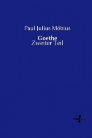 Książka Goethe Paul Julius Möbius