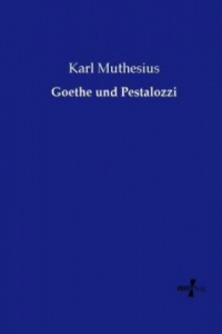 Carte Goethe und Pestalozzi Karl Muthesius