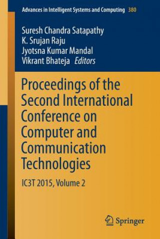 Carte Proceedings of the Second International Conference on Computer and Communication Technologies Suresh Chandra Satapathy