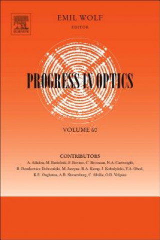 Kniha Progress in Optics Emil Wolf