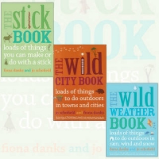Kniha Stick, Weather, City Things To Do Books Collection By Fiona Danks. (The Stick Book, The Wild Weather Book and The Wild City Book) Fiona Danks