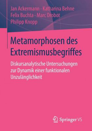 Carte Metamorphosen Des Extremismusbegriffes Jan Ackermann