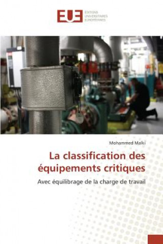 Kniha La Classification Des Equipements Critiques Malki-M