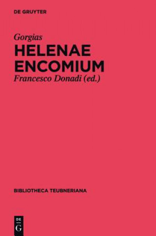 Knjiga Helenae Encomium Gorgias