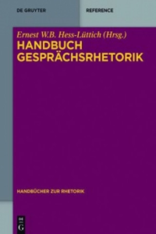 Książka Handbuch Gesprachsrhetorik Ernest W. B. Hess-Lüttich