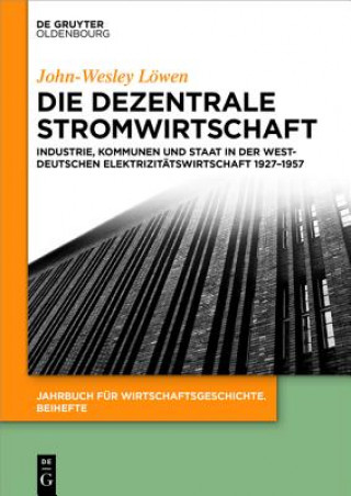 Книга dezentrale Stromwirtschaft John-Wesley Löwen