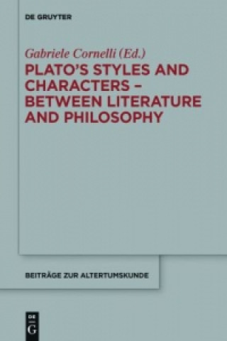 Könyv Plato's Styles and Characters Gabriele Cornelli