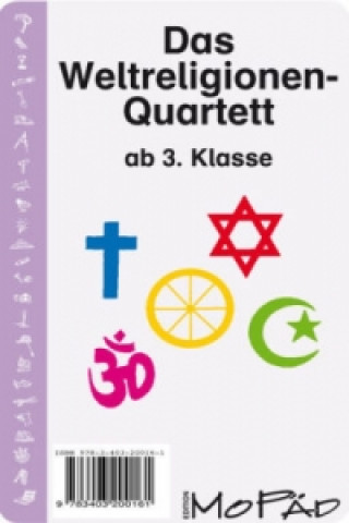 Hra/Hračka Das Weltreligionen-Quartett Bernd Wehren